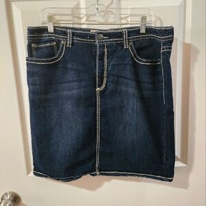 Size 14 Denim Vintage American Skirt
